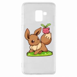 Чохол для Samsung A8+ 2018 Eevee with Hoppip