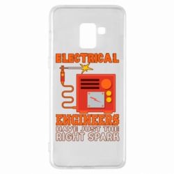 Чехол для Samsung A8+ 2018 Electrical Engineer - PrintSalon