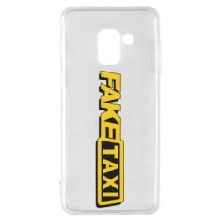 Чехол для Samsung A8 2018 Fake taxi logo 2 - PrintSalon