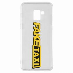 Чехол для Samsung A8+ 2018 Fake taxi logo 2 - PrintSalon