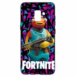 Чехол для Samsung A8+ 2018 Fishstick With A Gun - PrintSalon