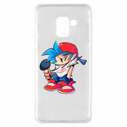 Чехол для Samsung A8 2018 FNF Rapper Boy - PrintSalon