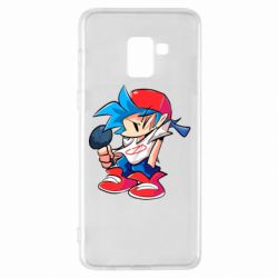Чехол для Samsung A8+ 2018 FNF Rapper Boy - PrintSalon