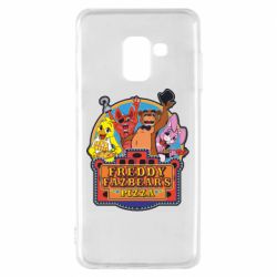 Чехол для Samsung A8 2018 Freddy Pizza - PrintSalon