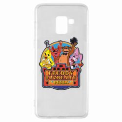 Чехол для Samsung A8+ 2018 Freddy Pizza - PrintSalon