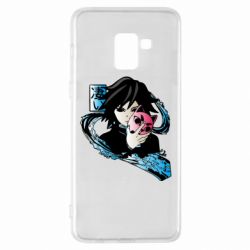 Чехол для Samsung A8+ 2018 Giyu Tomioka - PrintSalon