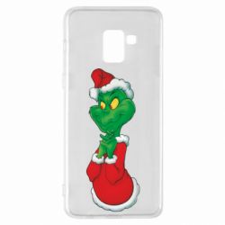 Чехол для Samsung A8+ 2018 Гринч потирает руки - PrintSalon