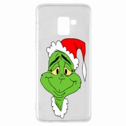 Чехол для Samsung A8+ 2018 Grinch - PrintSalon