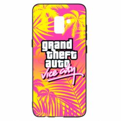 Чехол для Samsung A8+ 2018 GTA city - PrintSalon