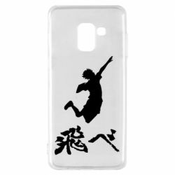 Чехол для Samsung A8 2018 Haikyuu Hinata - PrintSalon