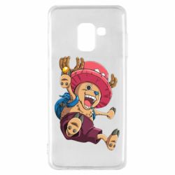 Чехол для Samsung A8 2018 Chopper Tony Tony with a smile - PrintSalon