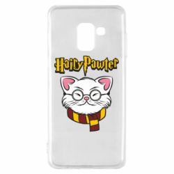 Чехол для Samsung A8 2018 Harry Potter cat - PrintSalon