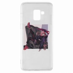 Чехол для Samsung A8+ 2018 Hey, Power - PrintSalon