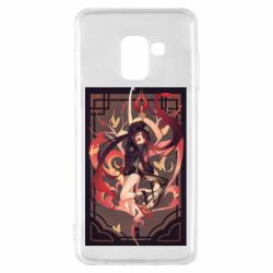 Чохол для Samsung A8 2018 Ху Тао з Хомою - PrintSalon