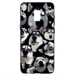 Чохол для Samsung A8+ 2018 Husky Emotions - PrintSalon