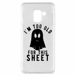 Чехол для Samsung A8 2018 I'm too old for this sheet