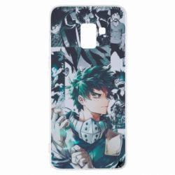 Чохол для Samsung A8+ 2018 Ізуку Мідорія