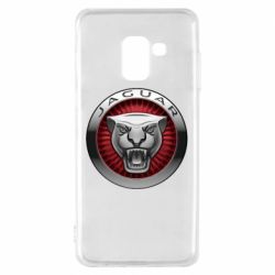 Чехол для Samsung A8 2018 Jaguar Logo circle - PrintSalon