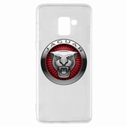 Чехол для Samsung A8+ 2018 Jaguar Logo circle - PrintSalon