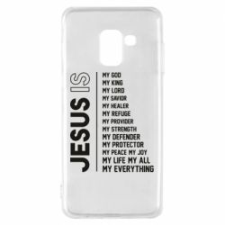 Чехол для Samsung A8 2018 Jesus is