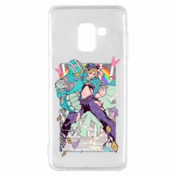 Чехол для Samsung A8 2018 Jojo's bizzare poster - PrintSalon