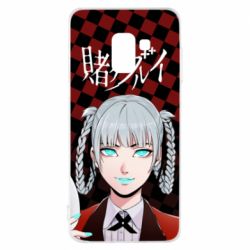 Чехол для Samsung A8 2018 Kakegurui - Kirari Momobami