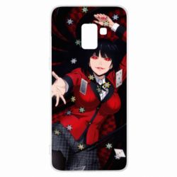 Чехол для Samsung A8+ 2018 Kakegurui - Yumeko Jabami - PrintSalon