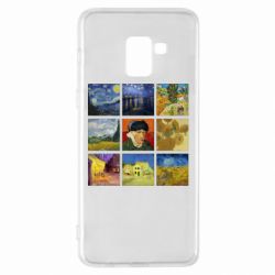 Чехол для Samsung A8+ 2018 Картины Ван Гога - PrintSalon