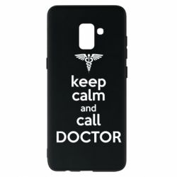 Чехол для Samsung A8+ 2018 Keep Calm And Call Doctor - PrintSalon