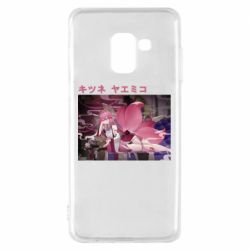 Чехол для Samsung A8 2018 Кицунэ Яэ Мико - PrintSalon