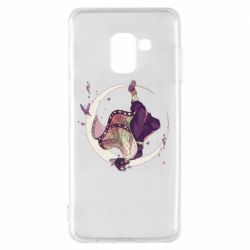 Чехол для Samsung A8 2018 Kochou Shinobu аnime Demon Slayer