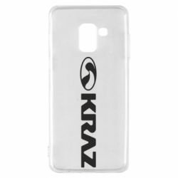 Чехол для Samsung A8 2018 КРаЗ логотип - PrintSalon