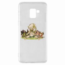 Чехол для Samsung A8+ 2018 Кусанали с аранарами - PrintSalon
