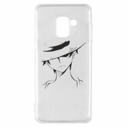 Чохол для Samsung A8 2018 Luffy in a hat - PrintSalon