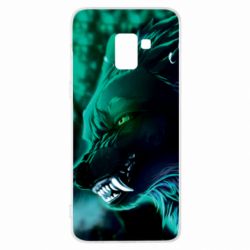 Чехол для Samsung A8+ 2018 Magic Wolf - PrintSalon