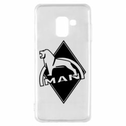Чехол для Samsung A8 2018 Man Art - PrintSalon