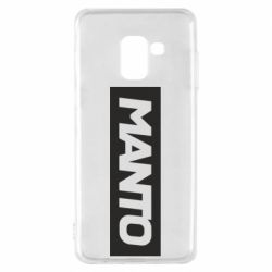 Чохол для Samsung A8 2018 Манто лого
