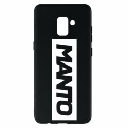 Чехол для Samsung A8+ 2018 Манто лого - PrintSalon