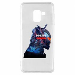 Чехол для Samsung A8 2018 Mass effect n7 - PrintSalon