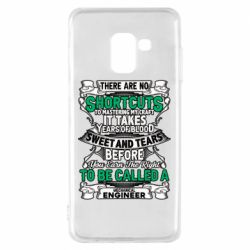 Чехол для Samsung A8 2018 Mechanical Engineer - PrintSalon
