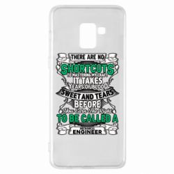 Чехол для Samsung A8+ 2018 Mechanical Engineer - PrintSalon