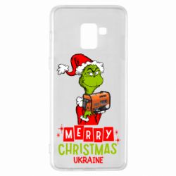 Чохол для Samsung A8+ 2018 З Різдвом Христовим Україно-Грінч і Генератор - PrintSalon