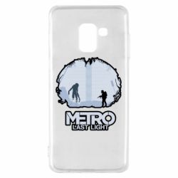 Чехол для Samsung A8 2018 METRO last light atr - PrintSalon