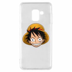 Чехол для Samsung A8 2018 Monkey D. Luffy from One Piece - PrintSalon