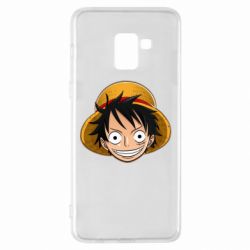 Чехол для Samsung A8+ 2018 Monkey D. Luffy from One Piece - PrintSalon