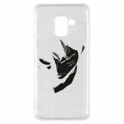 Чехол для Samsung A8 2018 Monkey Dee Luffy - PrintSalon