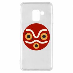Чехол для Samsung A8 2018 Mononoke mask - PrintSalon