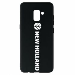 Чохол для Samsung A8+ 2018 New Holland логотип - PrintSalon