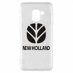Чехол для Samsung A8 2018 New Holland - PrintSalon