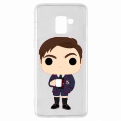 Чохол для Samsung A8+ 2018 Номер П'ять Чібі-PrintSalon Чохол для Samsung A8+ 2018 Номер П'ять Чібі